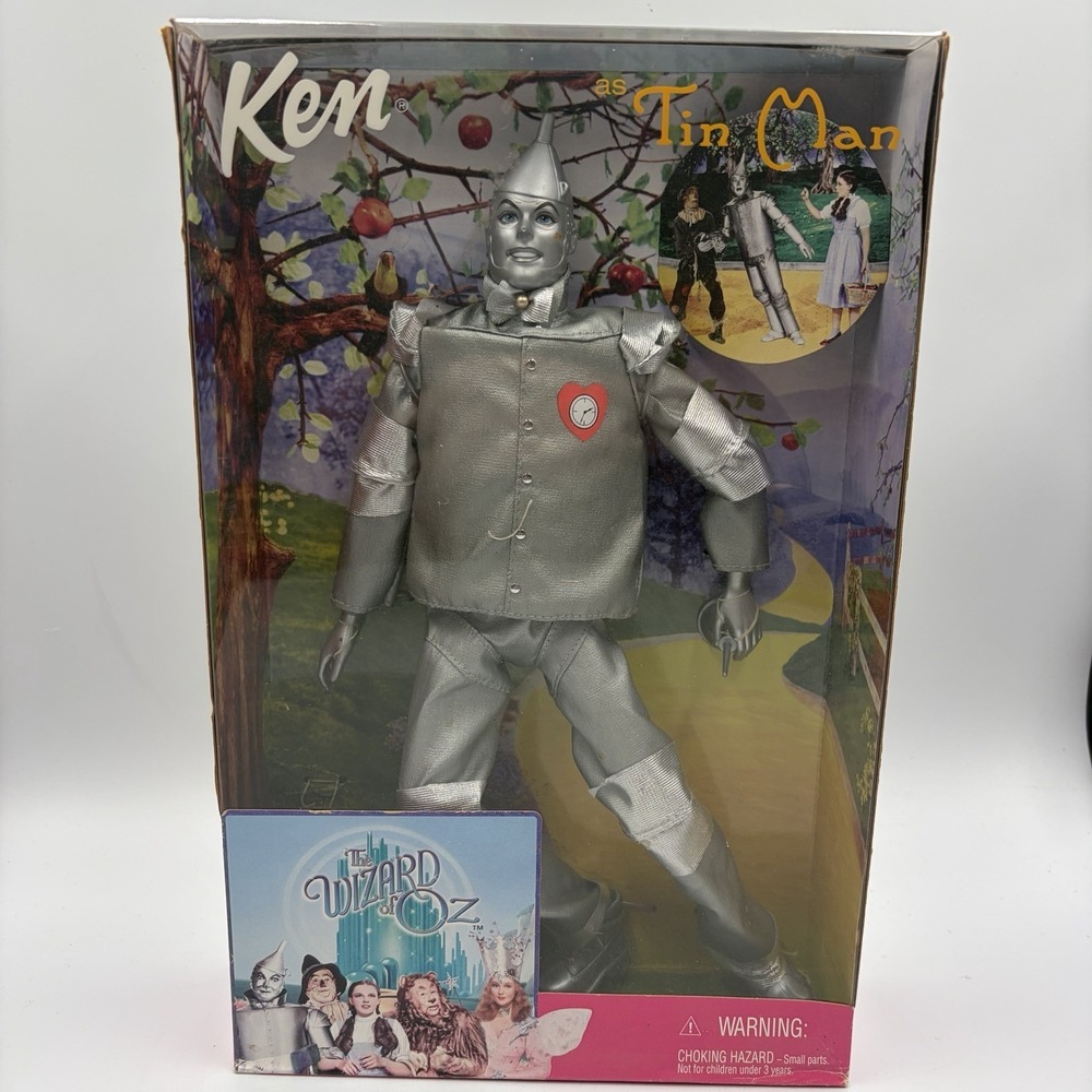 Vintage Ken as the Tin-Man in the Wizard of Oz Barbie Doll 1999 Mattel NIB NFRB